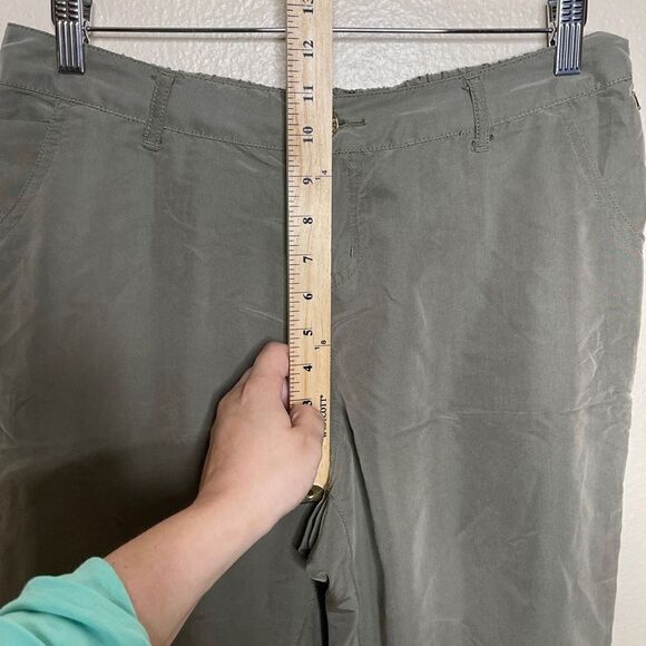 Guess Pants Women's Medium Olive Green Cargo Pockets Casual - Picture 8 of 16